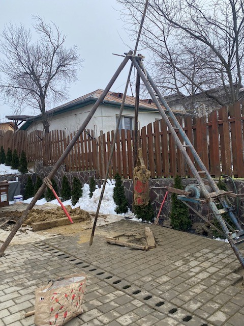 Lucrare foraj finalizata