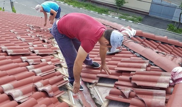 Detaliu reparație etanșare