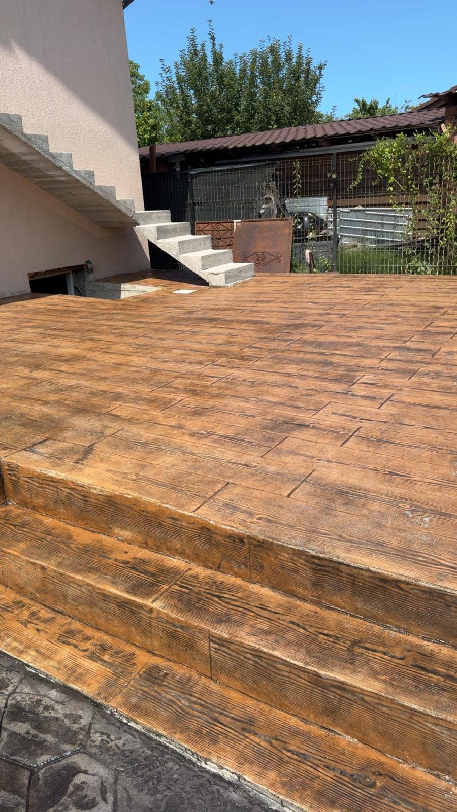 Beton amprentat dusumea