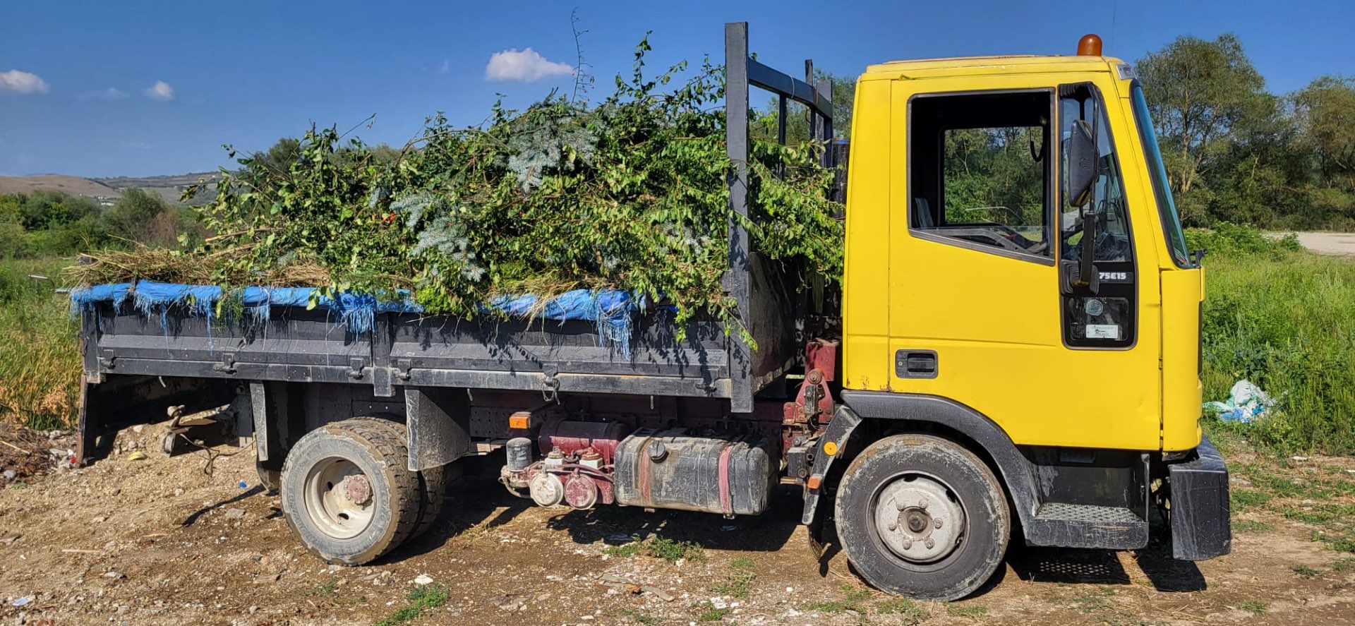 Debarasare moloz cu camion