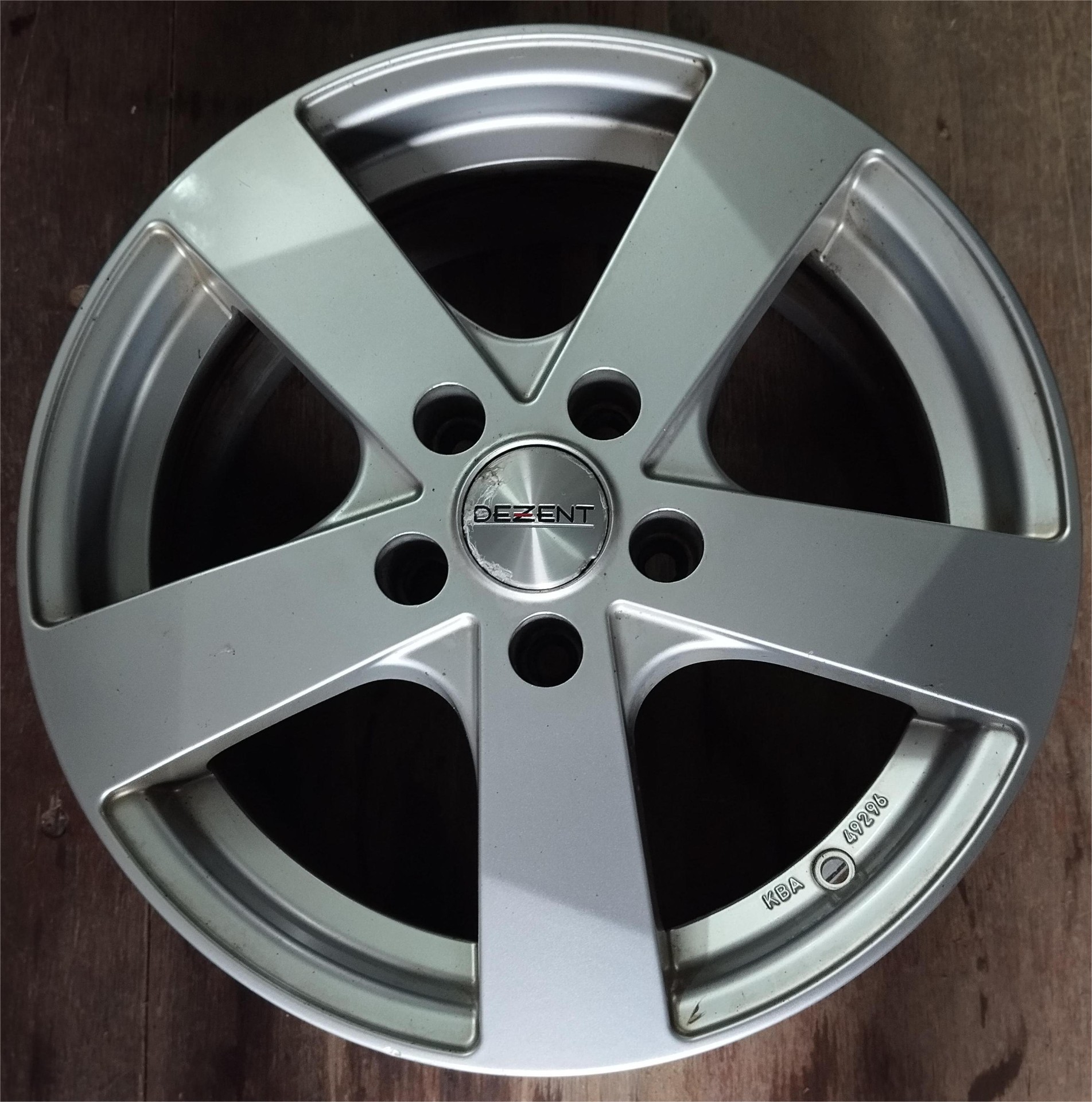 Jante aliaj 16 zoll marca Dezent, gama Opel Astra H, Vectra, Meriva, Zafira, Corsa