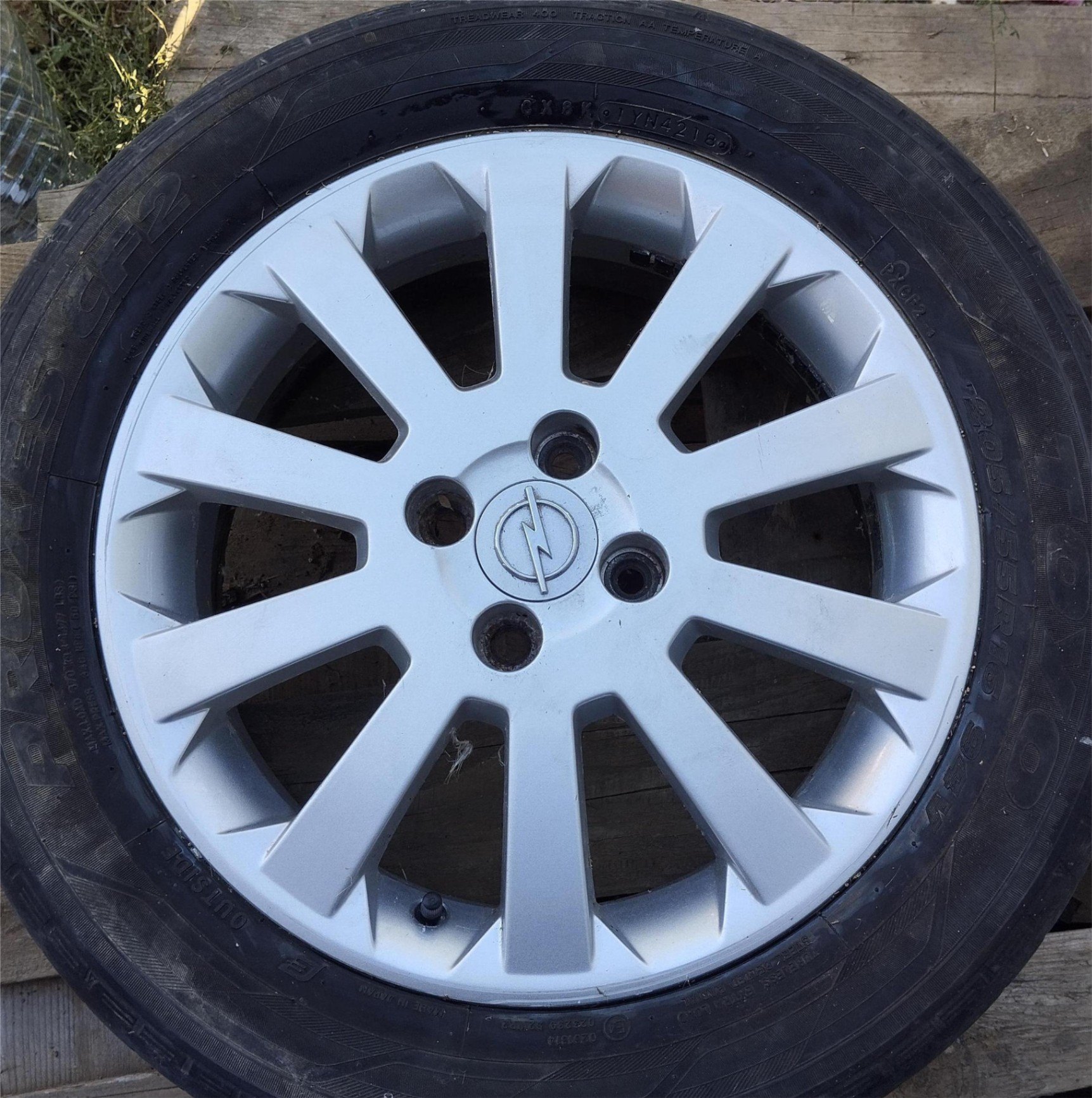 Jante aliaj 16 zoll originale GM, Opel Astra G / Corsa