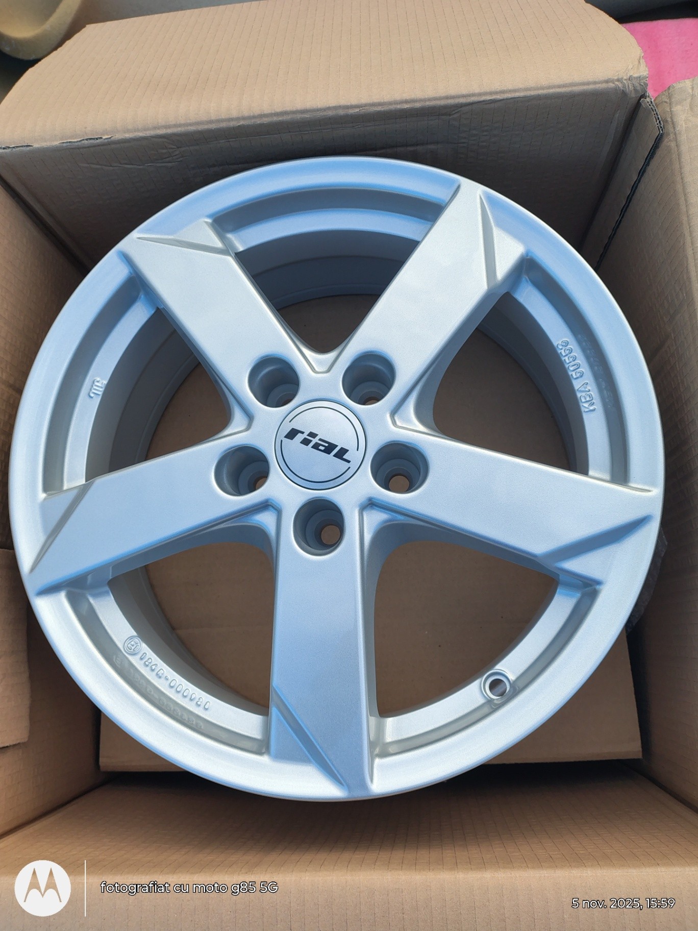 Jante aliaj 16 zoll noi marca Rial, gama Opel Astra J / Chevrolet Trax etc.