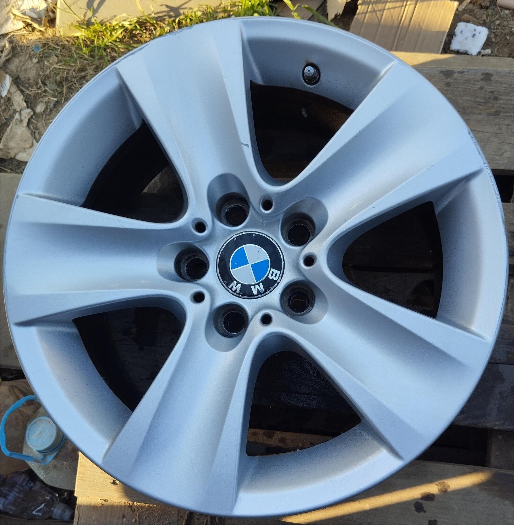 Jante aliaj 17 zoll originale BMW Seria 5 F10 / F11 Seria 6 F12 / F 13 cu senzori de presiune