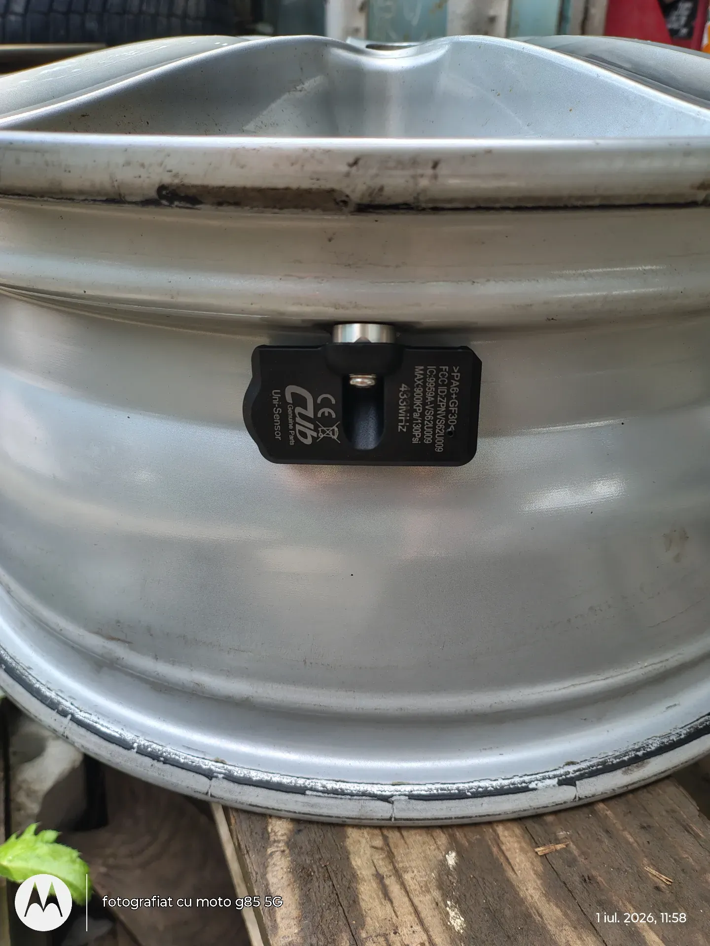 Jante aliaj 17 zoll marca Dezent, gama Opel Astra J Chevrolet Captiva, etc.