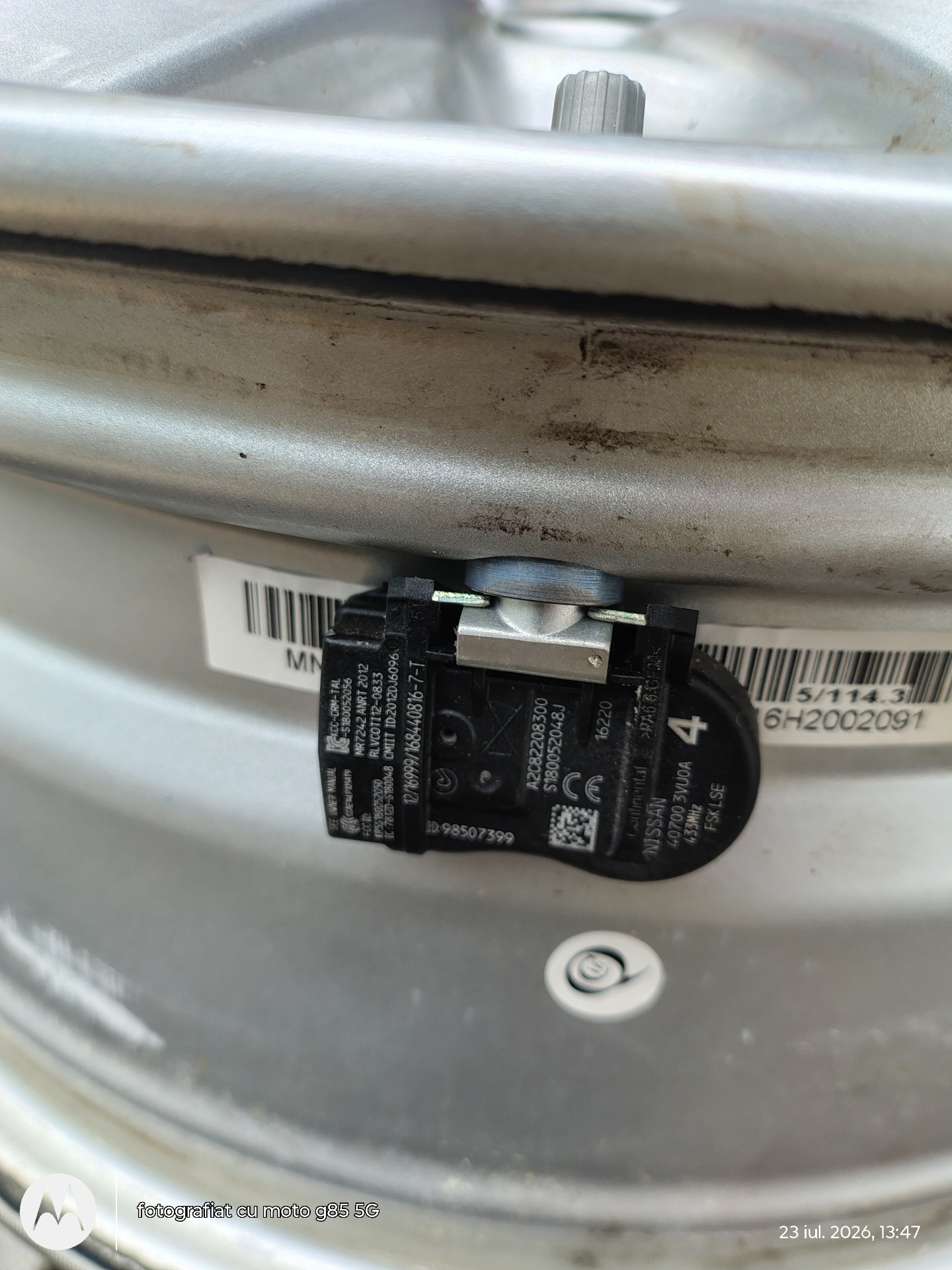 Jante aliaj 16 zoll marca OXXO, gama DACIA DUSTER, Nissan Pulsar, Renault Talisman