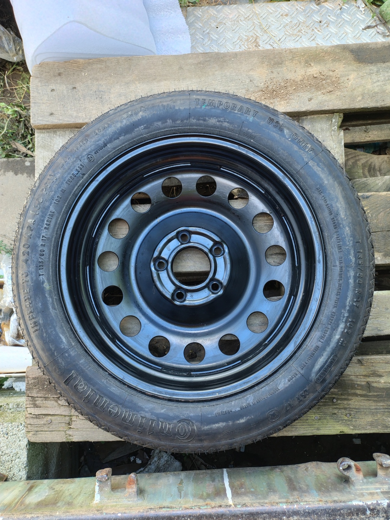 Roata rezerva 17 zoll slim BMW T135/80/R17